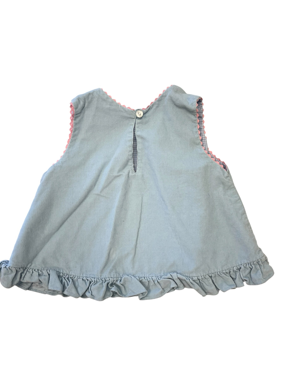 Petit Palace Blue Corduroy Cupcake Shirt Size 3T