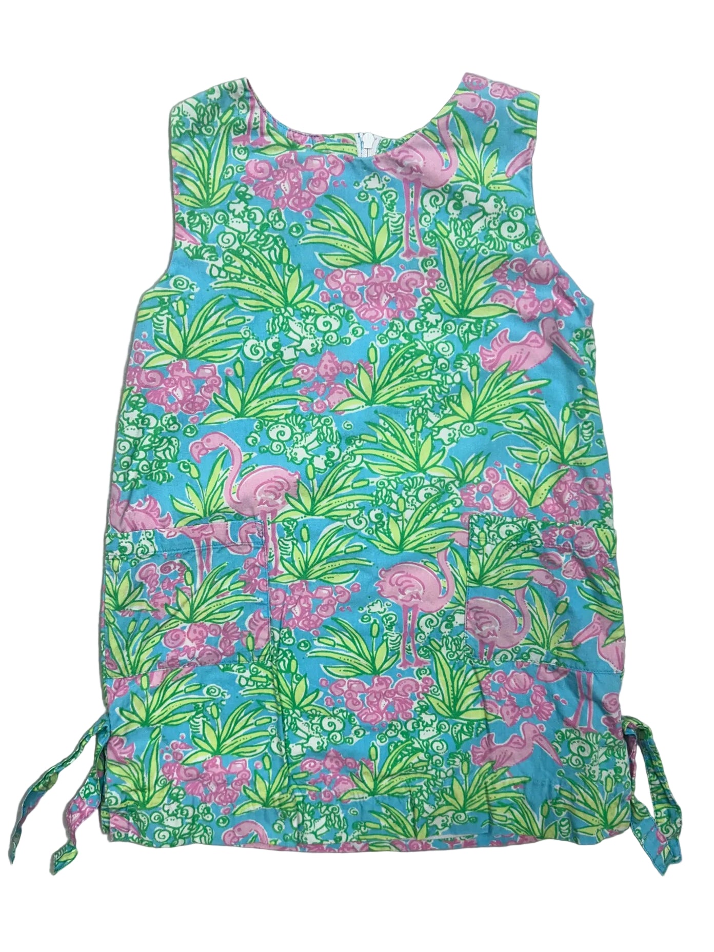 Size 4 Lilly Pulitzer Dress with Flamingos