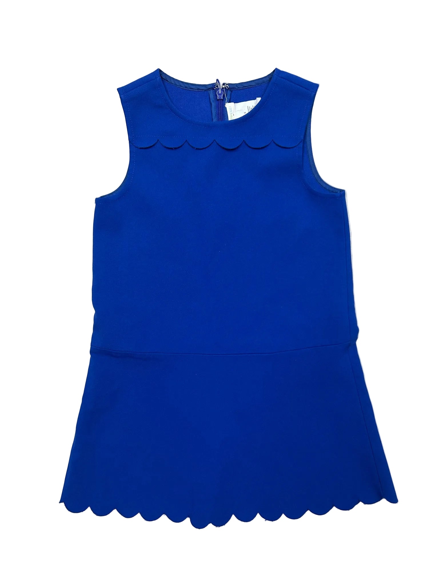 Size 5 Crew Cuts Blue Sleeveless Dress