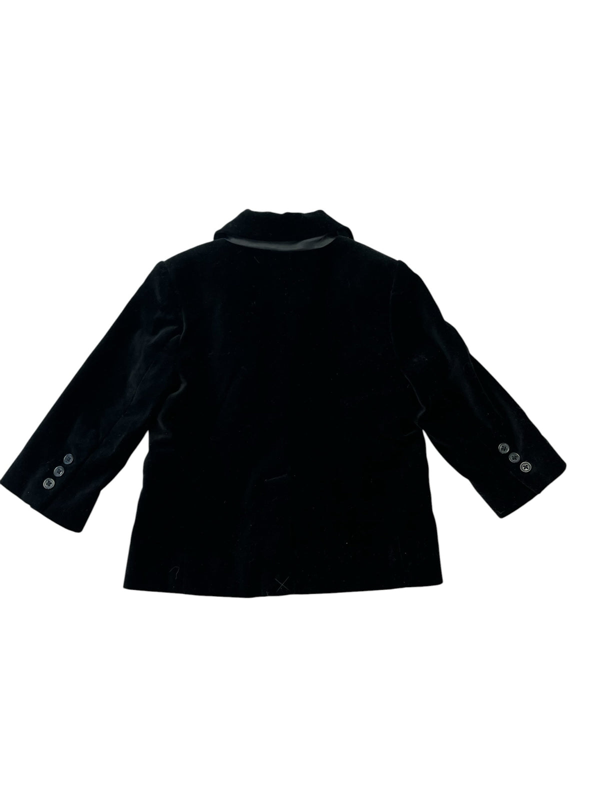 Janie & Jack Black Velvet Blazer Jacket 12-18 Months