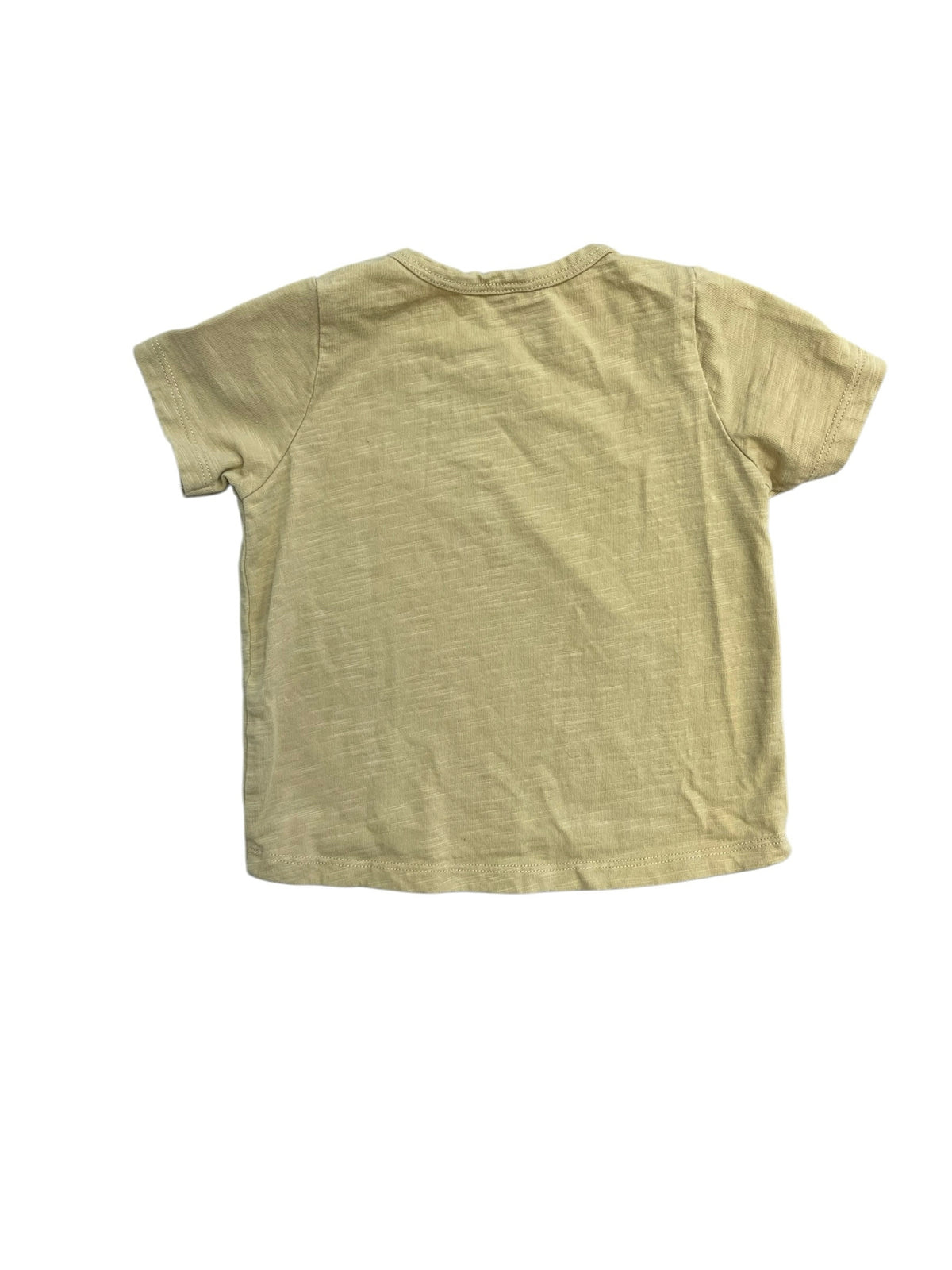 Rylee + Cru Yellow Dear Cotton Tee Size 12-18 Months