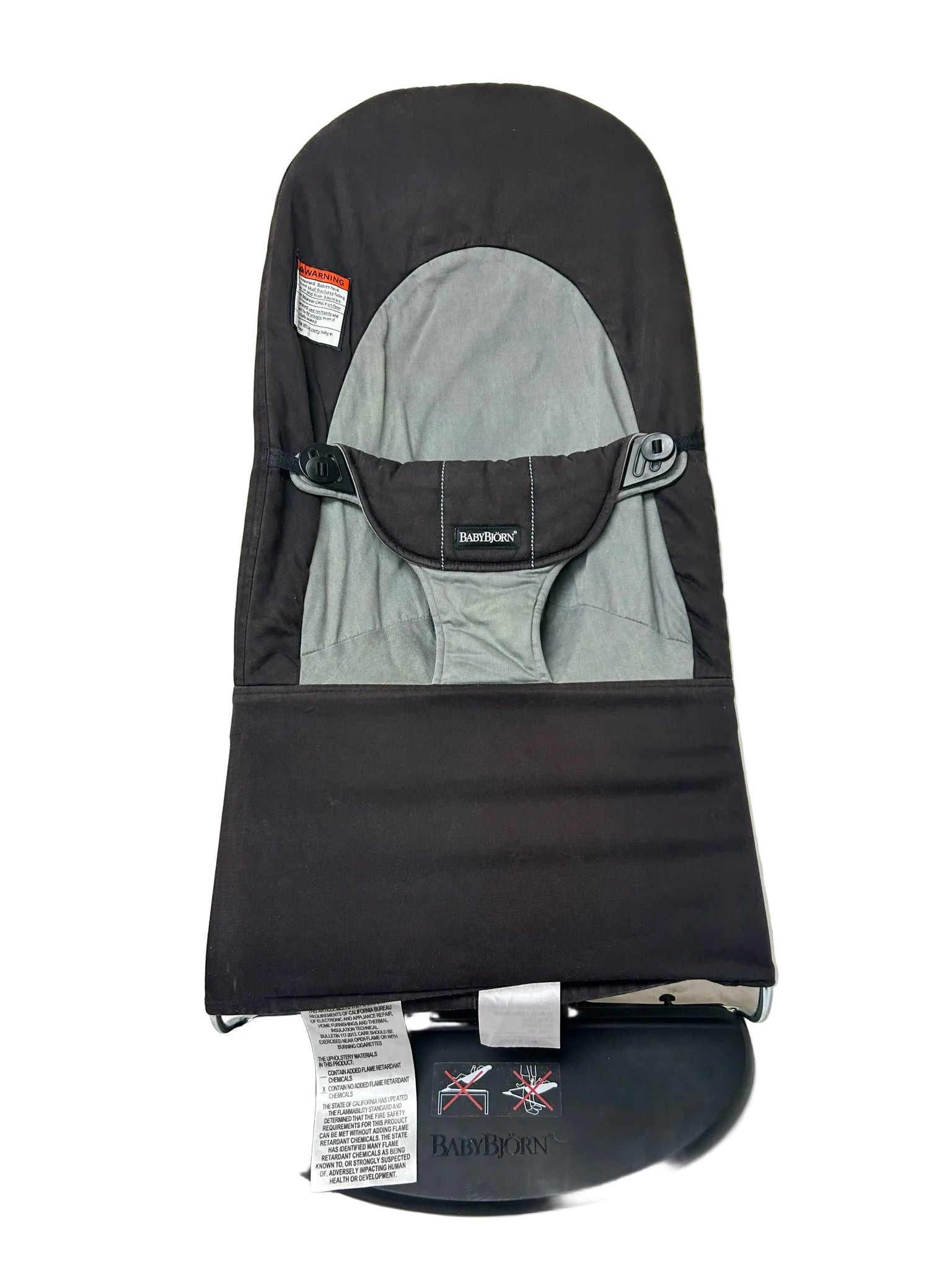 Black Baby Bjorn Bouncer