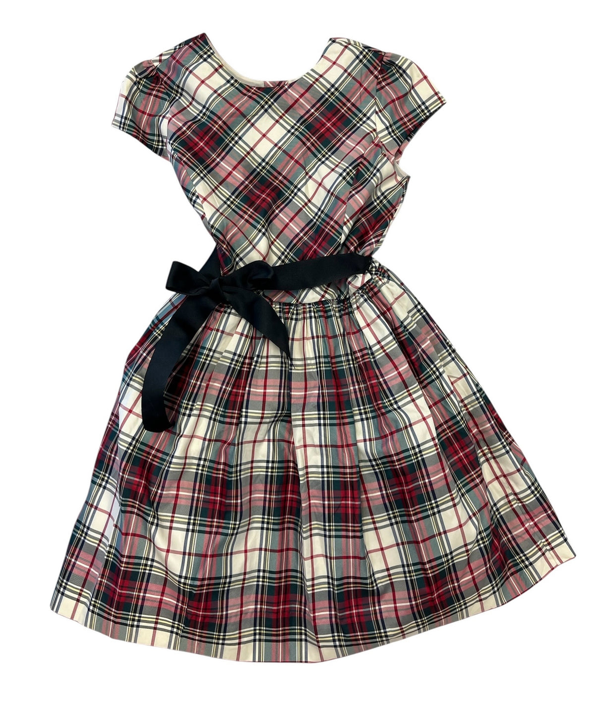 Ralph Lauren Red Plaid Christmas Dress Size 16