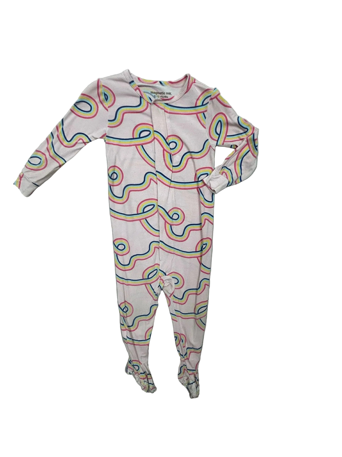 Magnetic Me Pink One-Piece PJs 9-12 Months