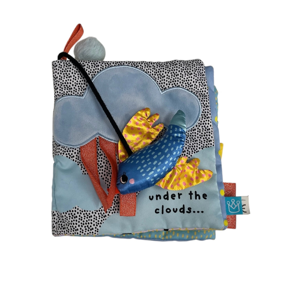 Manhattan Toy Company 0-6 Months Cloth Under the Clouds Book