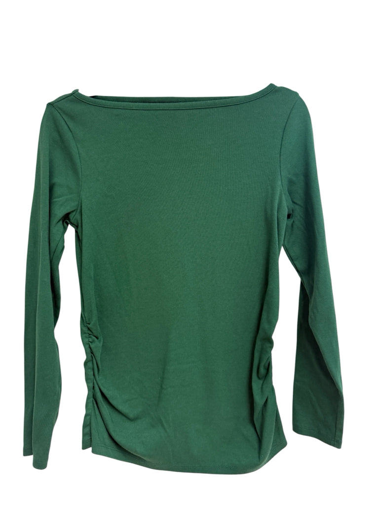 Old Navy Medium Green Maternity Long-Sleeve Shirt