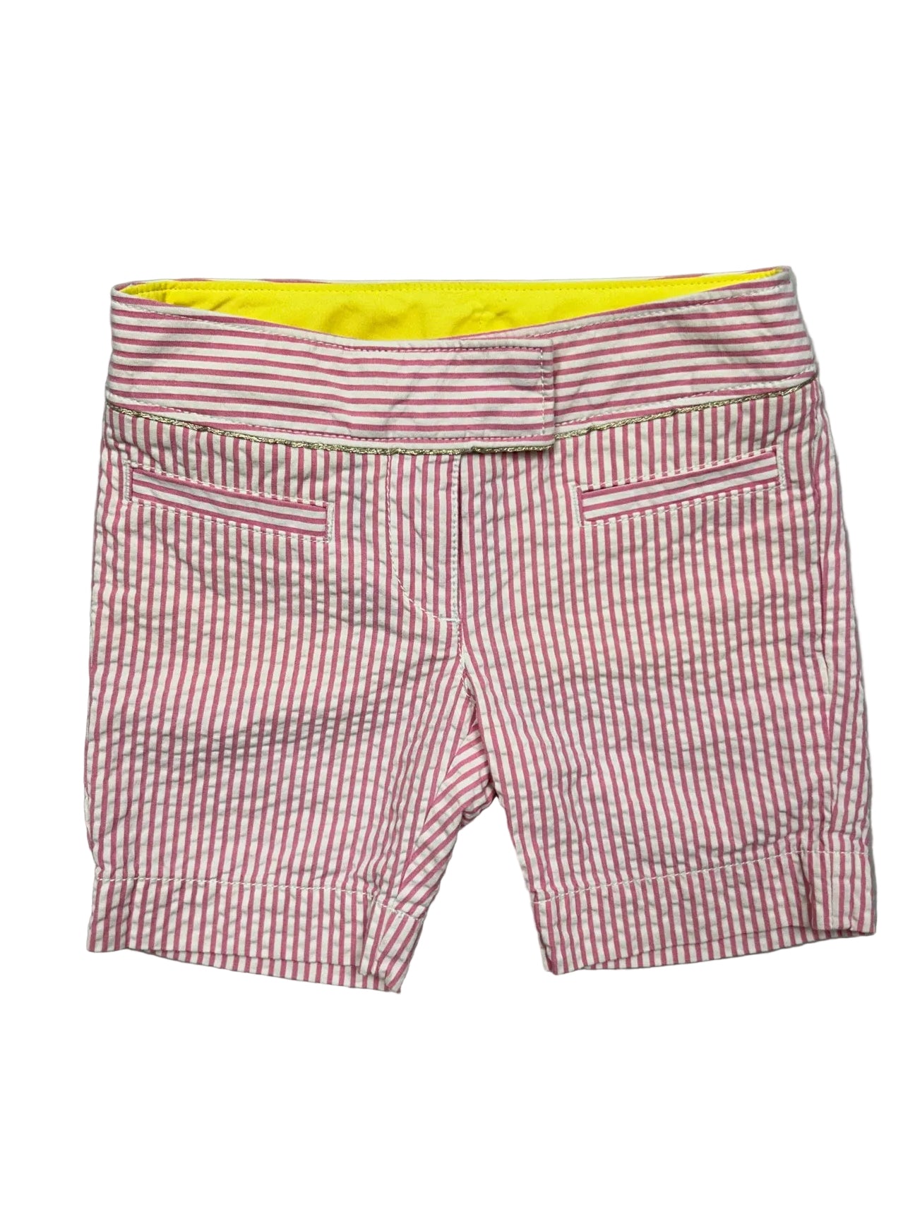 3T Crew Cuts Pink Seersucker Shorts