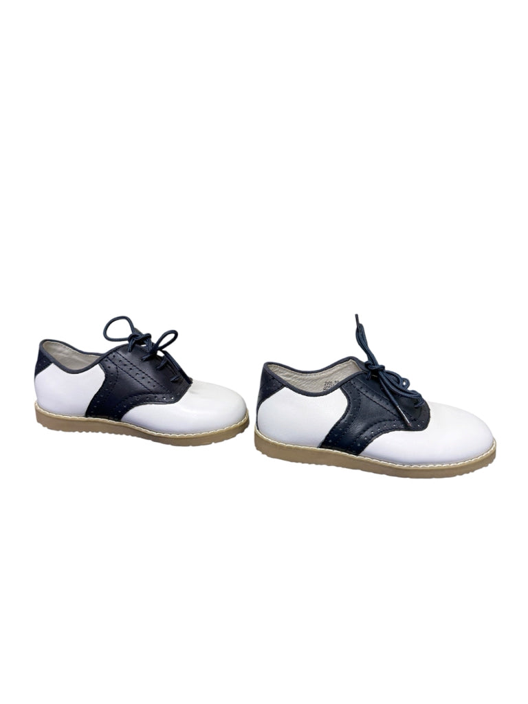 10Y L'amour Blue and White Saddle Dress Shoes