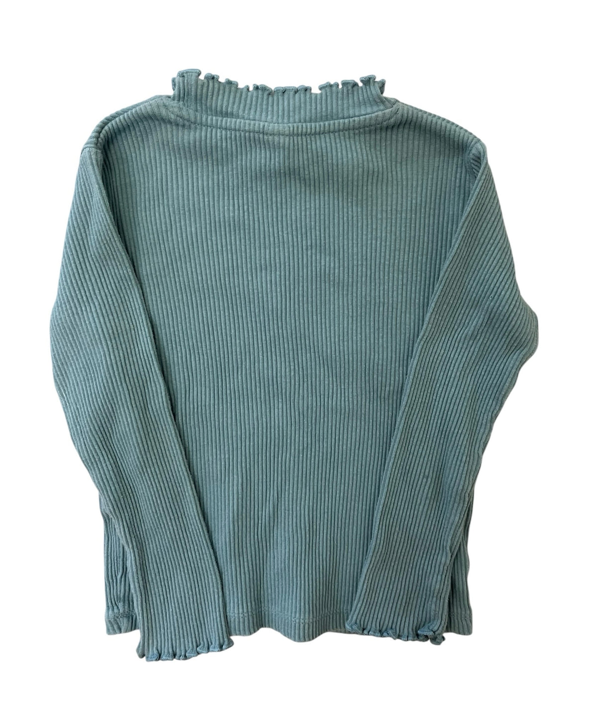Uniqlo Teal Cotton Long-Sleeve Shirt Size 3T-4T