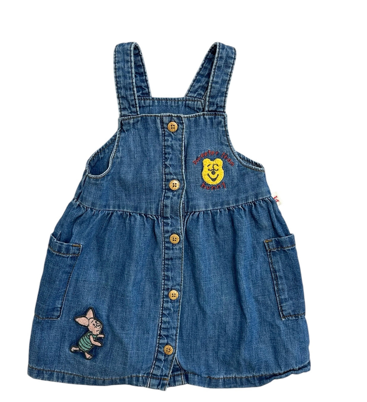 M&S (Marks & Spencer) Blue Denim Dress Size 6-9 Months