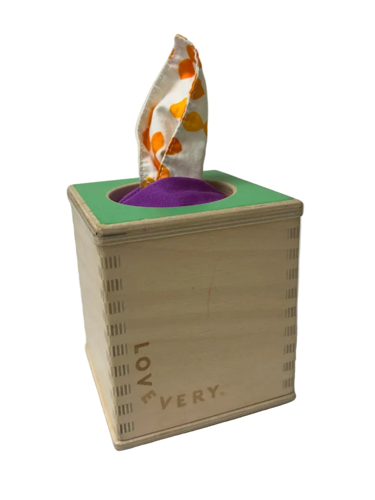 5-6 Months Lovevery Magic Tissue Box